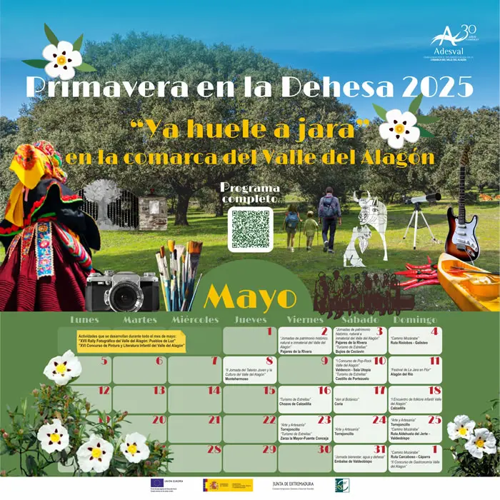 Primavera en la Dehesa vuelve al Valle del Alagón para celebrar la naturaleza y cultura